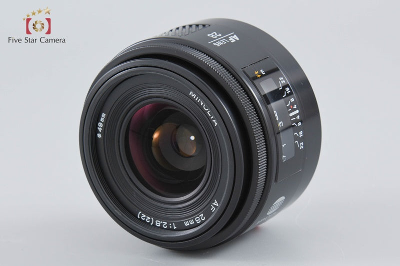 Minolta AF 28mm f/2.8 Early Model Sony / Minolta A Mount Lens [Excellent]