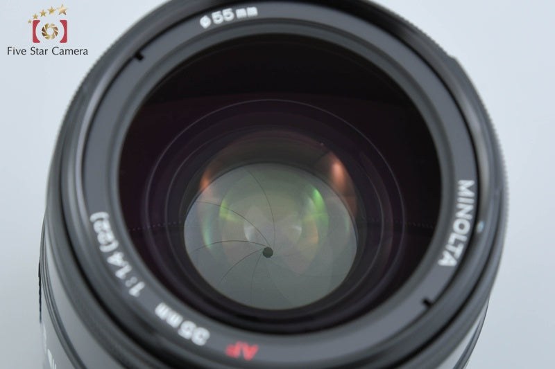 Minolta AF 35mm f/1.4 Early Model Sony / Minolta A Mount Lens [Very Good]