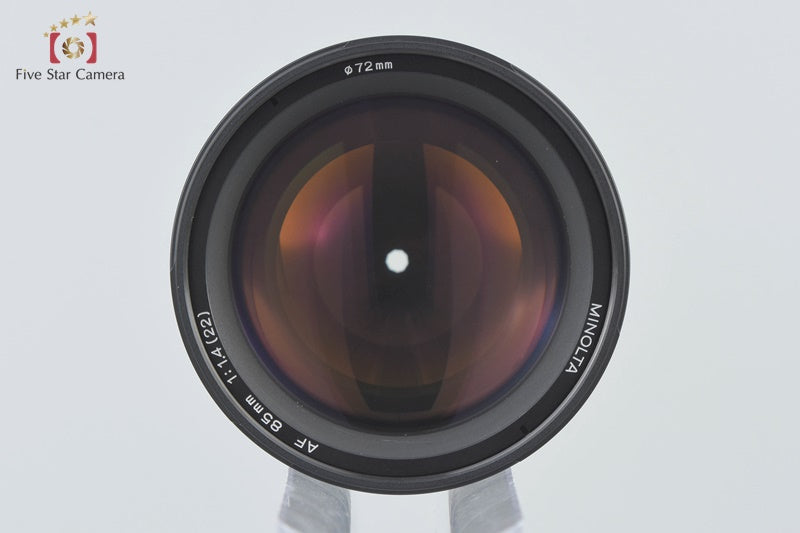 Very Good!! Minolta AF 85mm f/1.4 G Sony / Minolta A Mount Lens