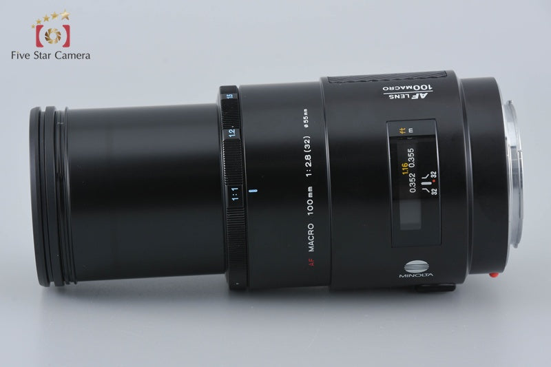 Minolta AF MACRO 100mm f/2.8 Early Model for Sony / Minolta A Mount [Very Good]