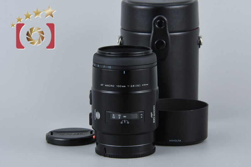 Minolta AF MACRO 100mm f/2.8 New for Sony / Minolta A Mount Lens [Very Good]