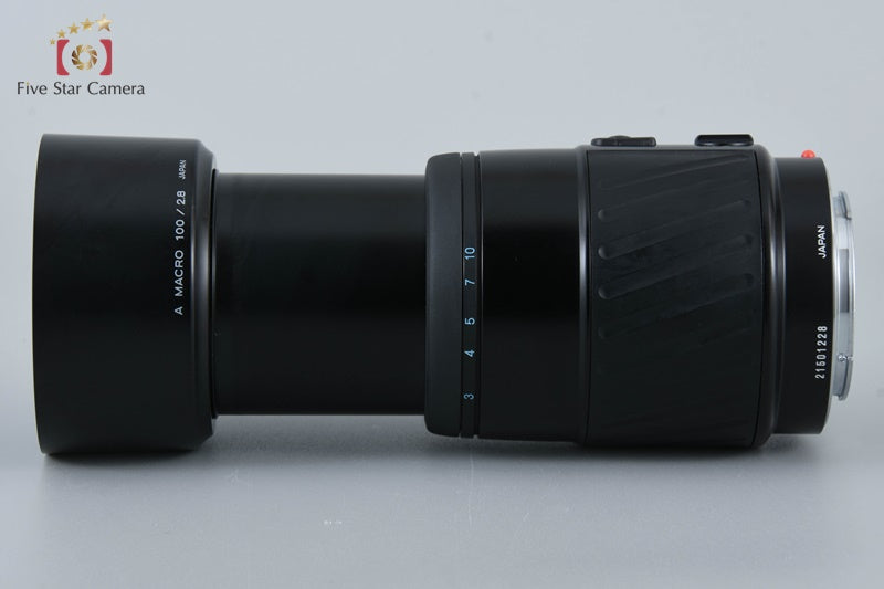 Minolta AF MACRO 100mm f/2.8 New for Sony / Minolta A Mount Lens [Very Good]