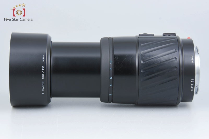 Very Good!! Minolta AF MACRO 100mm f/2.8 New for Sony / Minolta A Mount Lens