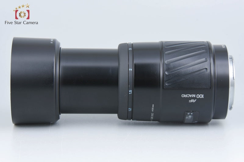 Very Good!! Minolta AF MACRO 100mm f/2.8 New for Sony / Minolta A Mount Lens