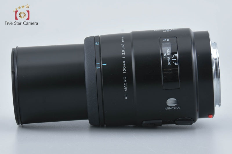 Minolta AF MACRO 100mm f/2.8 New Sony / Minolta A Mount [Near Mint]