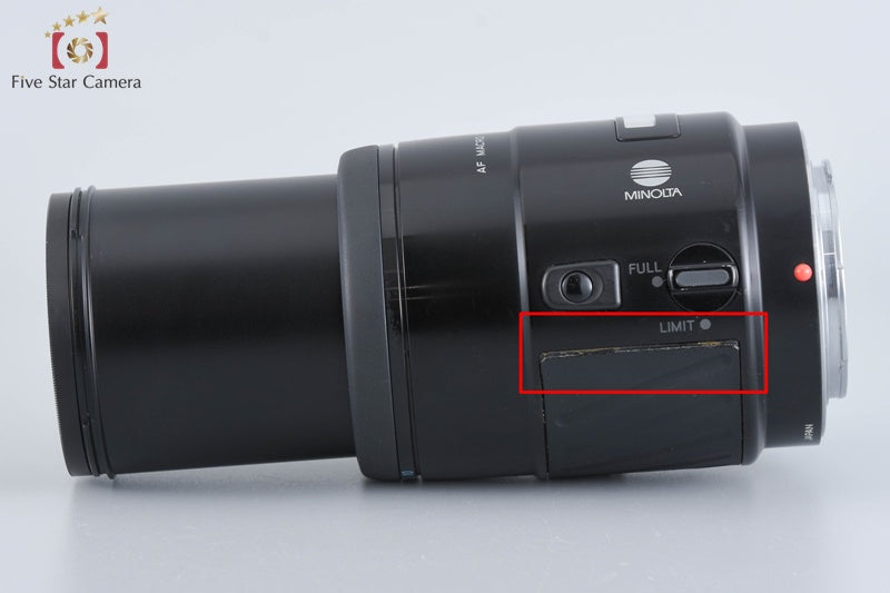 Minolta AF MACRO 100mm f/2.8 New for Sony / Minolta A Mount Lens