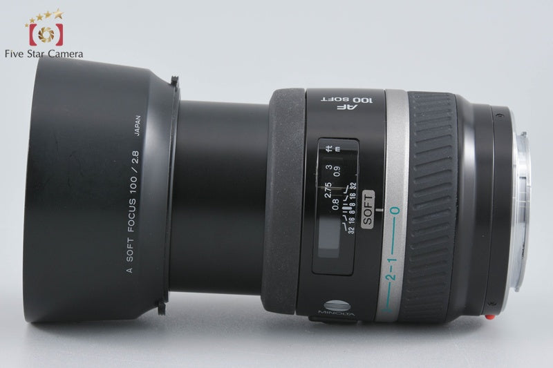 Minolta AF SOFT FOCUS 100mm f/2.8 Sony / Minolta A Mount Lens [Near Mint]