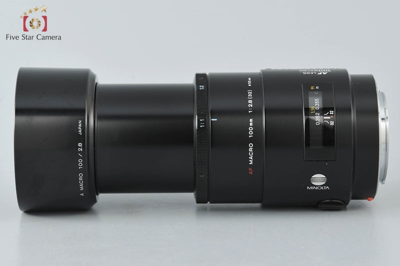 Minolta AF MACRO 100mm f/2.8 Early Model for Sony / Minolta A Mount