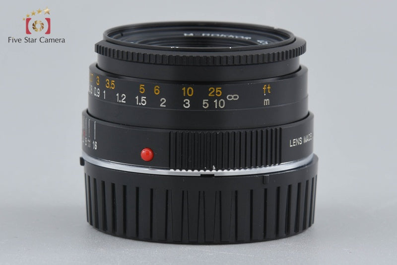 MINOLTA M-ROKKOR 40mm f/2 Later Model Leica M Mount Lens [Very Good]