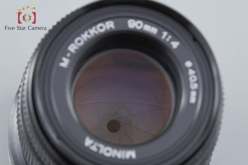 Minolta M-ROKKOR 90mm f/4 Leica M Mount