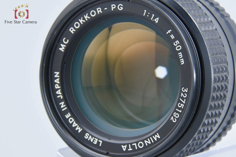 Minolta MC ROKKOR-PG 50mm f/1.4