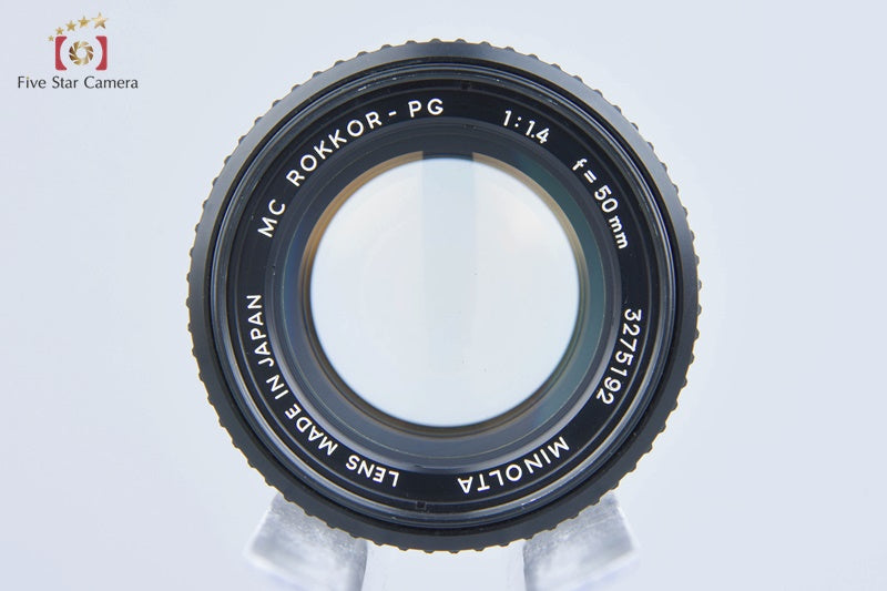 Minolta MC ROKKOR-PG 50mm f/1.4