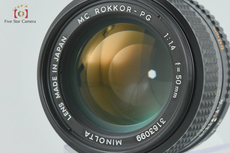 Minolta MC ROKKOR-PG 50mm f/1.4