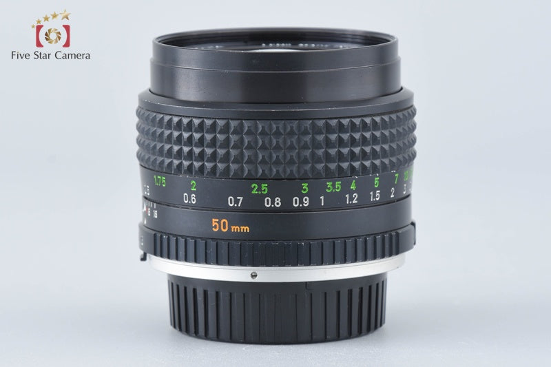 Minolta MC ROKKOR-PG 50mm f/1.4 [Very Good]