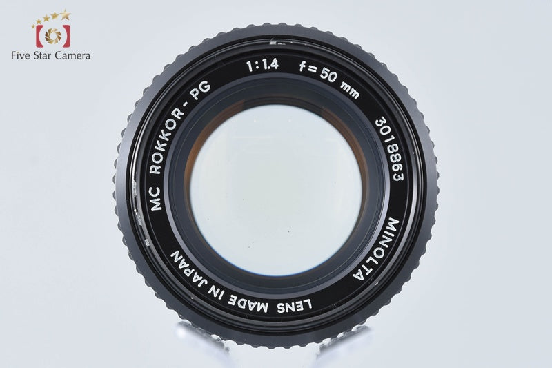Minolta MC ROKKOR-PG 50mm f/1.4 [Very Good]