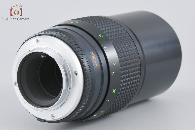 MINOLTA MC TELE ROKKOR 200mm f/3.5 MD Mount [Very Good]