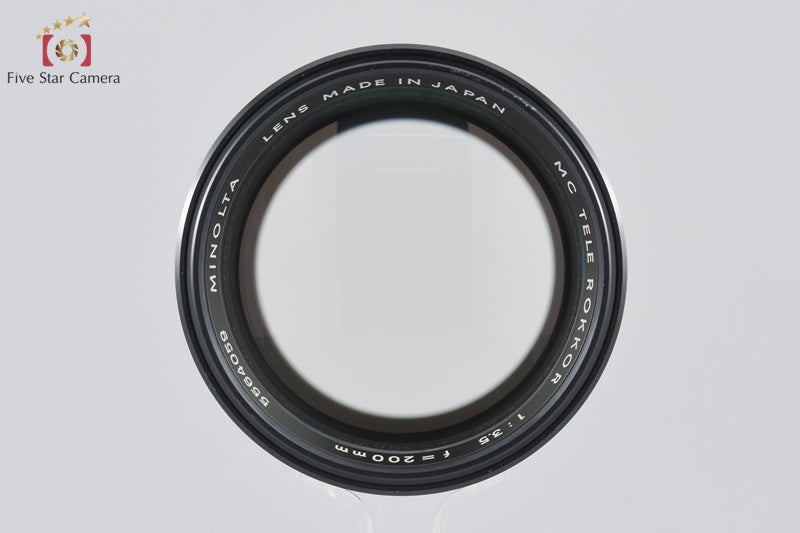 MINOLTA MC TELE ROKKOR 200mm f/3.5 MD Mount [Very Good]