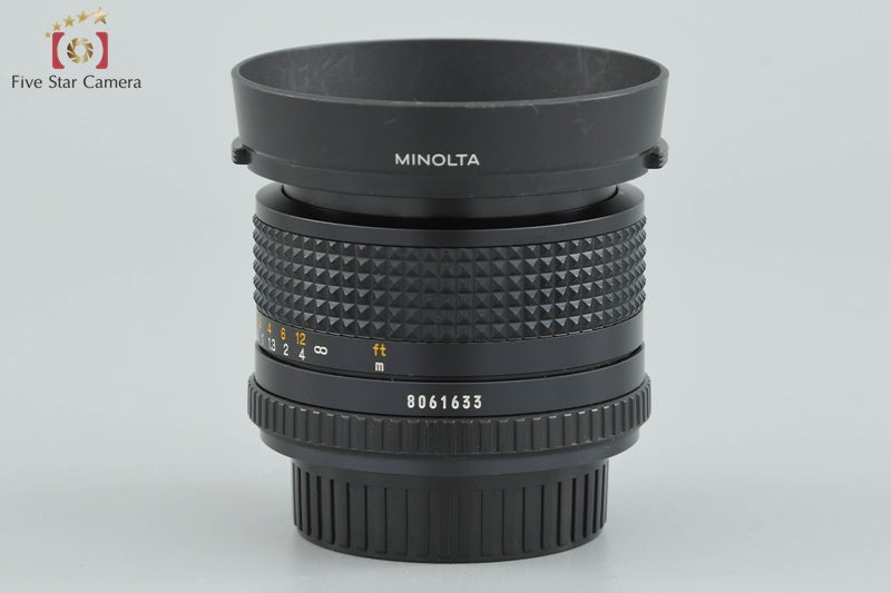 Minolta MD 28mm f/2.8 [Very Good]