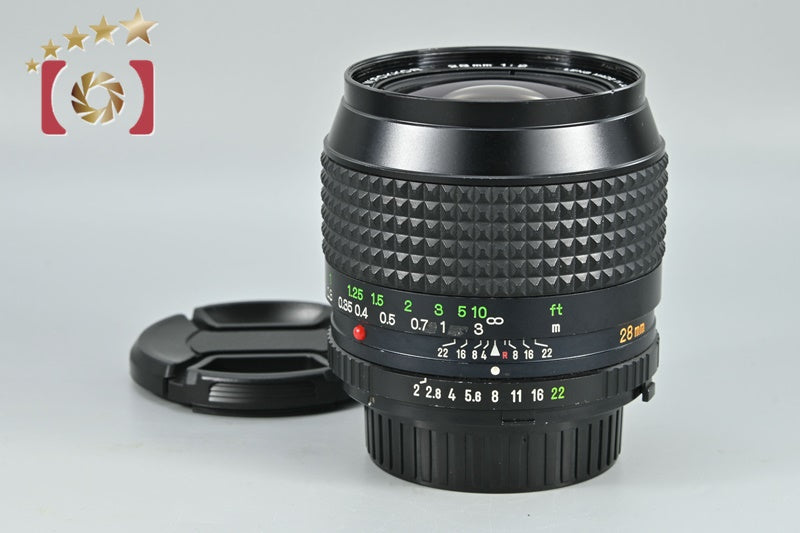 MINOLTA MD W.ROKKOR 28mm f/2