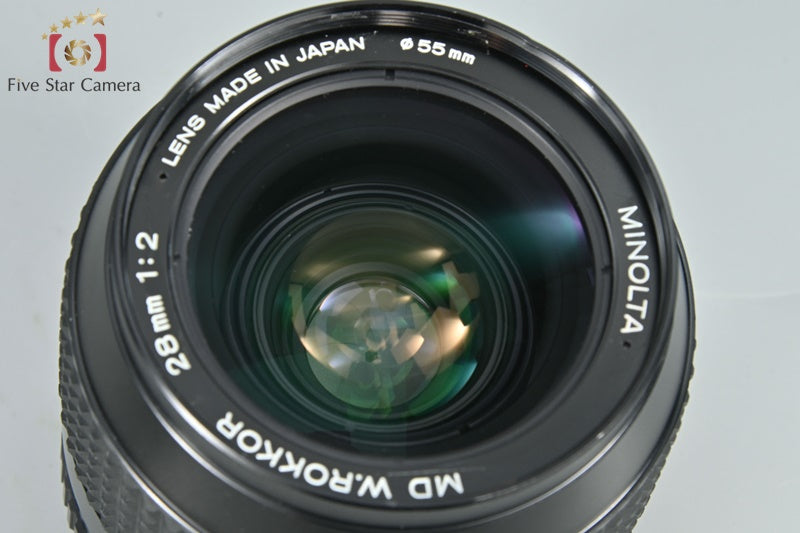 MINOLTA MD W.ROKKOR 28mm f/2