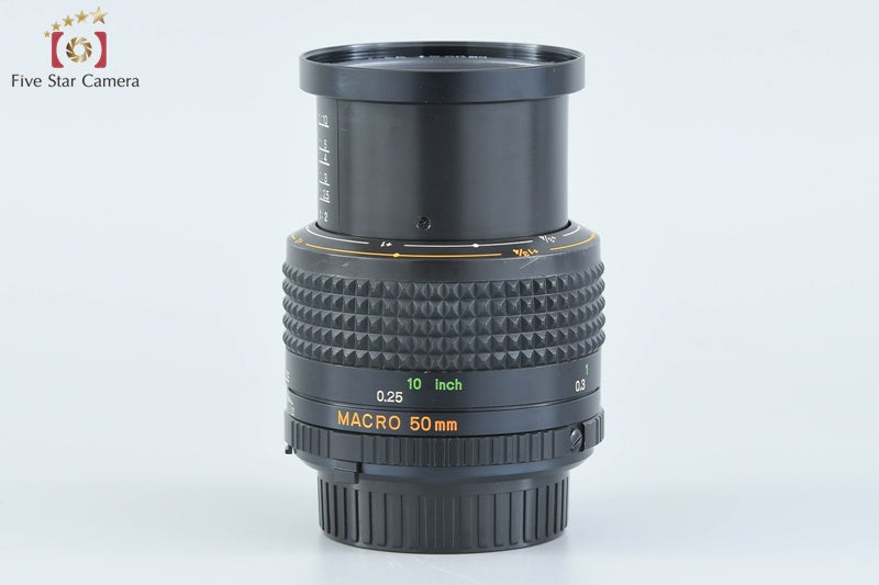 Minolta MD MACRO ROKKOR 50mm f/3.5