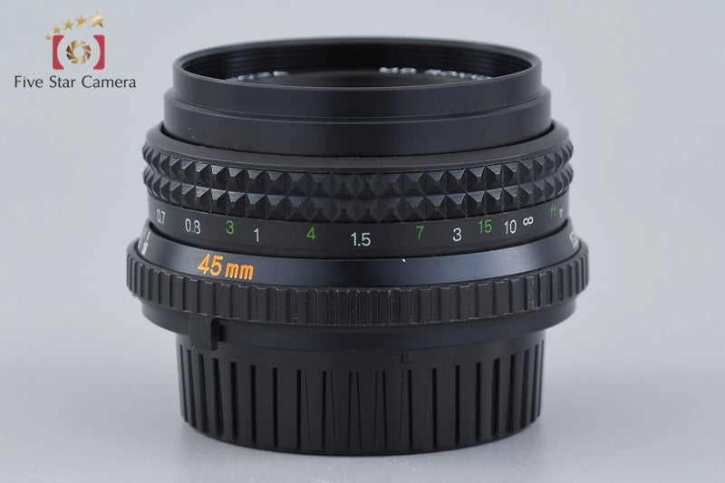 Minolta MD ROKKOR 45mm f/2