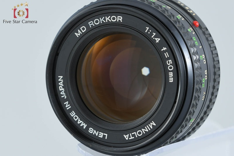 Minolta MD ROKKOR 50mm f/1.4
