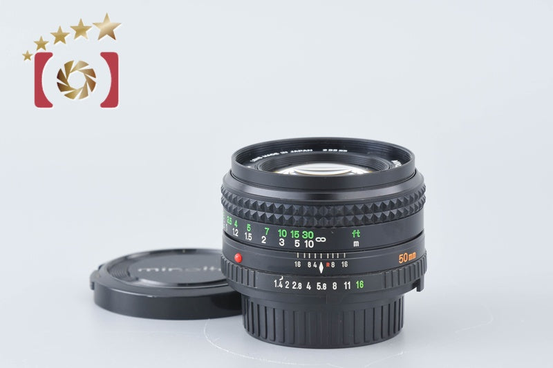 Minolta MD ROKKOR 50mm f/1.4 [Very Good]