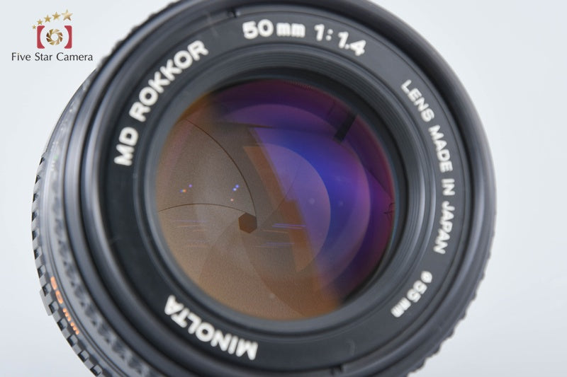 Minolta MD ROKKOR 50mm f/1.4 [Very Good]
