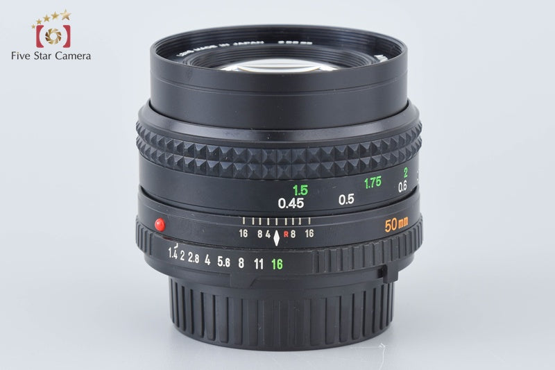 Minolta MD ROKKOR 50mm f/1.4 [Very Good]