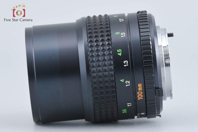 Minolta MD TELE ROKKOR 100mm f/2.5 [Very Good]