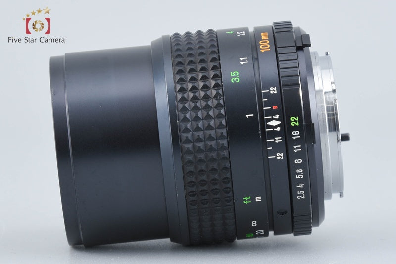 Minolta MD TELE ROKKOR 100mm f/2.5 [Very Good]