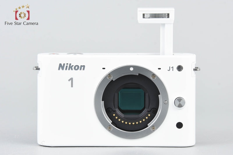 Nikon 1 J1 White 10.1 MP Digital Camera Body
