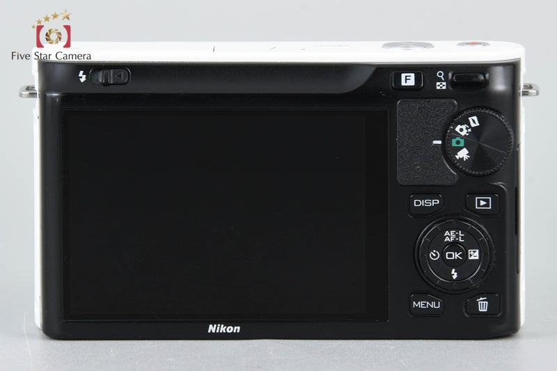 Nikon 1 J1 White 10.1 MP Digital Camera Body