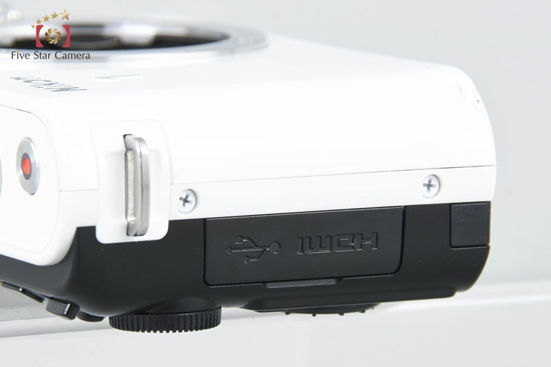 Nikon 1 J1 White 10.1 MP Digital Camera Body