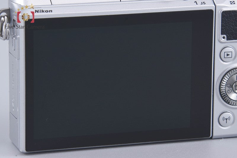 "Shutter count 3,196" Nikon 1 J5 Silver 20.8 MP Digital Camera Body [Very Good]
