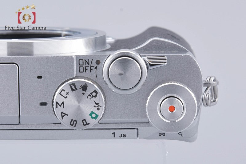 "Shutter count 3,196" Nikon 1 J5 Silver 20.8 MP Digital Camera Body [Very Good]