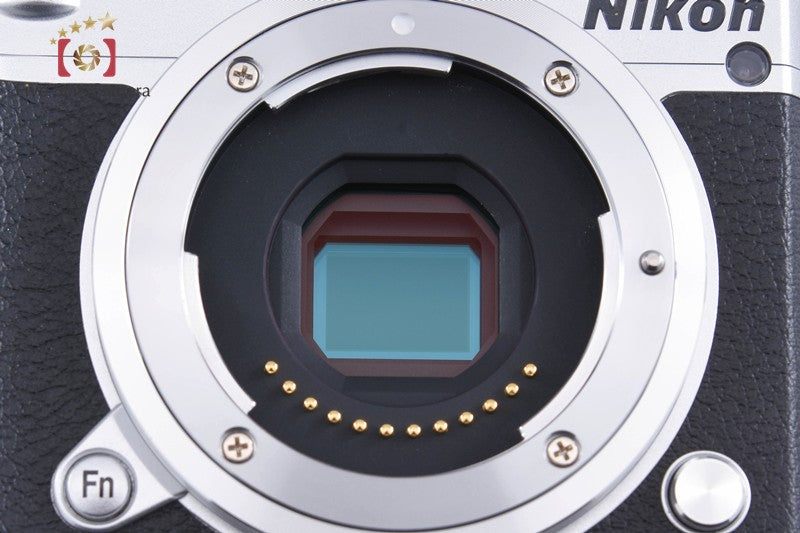 "Shutter count 3,196" Nikon 1 J5 Silver 20.8 MP Digital Camera Body [Very Good]