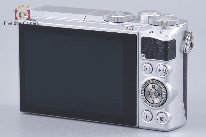 "Shutter count 3,196" Nikon 1 J5 Silver 20.8 MP Digital Camera Body [Very Good]