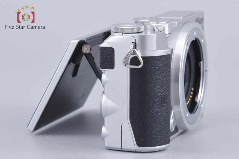 "Shutter count 3,196" Nikon 1 J5 Silver 20.8 MP Digital Camera Body [Very Good]