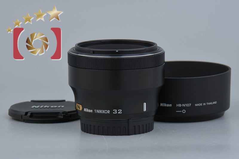 Excellent!! Nikon 1 NIKKOR 32mm f/1.2 Black