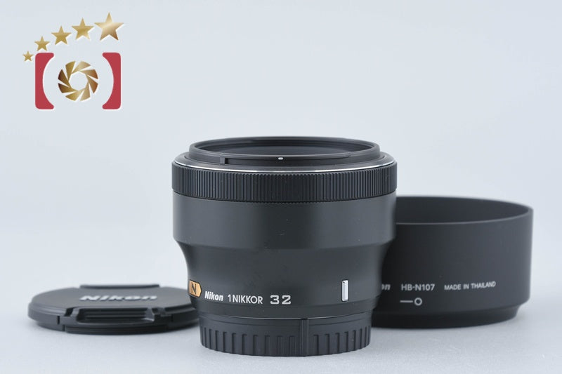Nikon 1 NIKKOR 32mm f/1.2 Black [Near Mint]