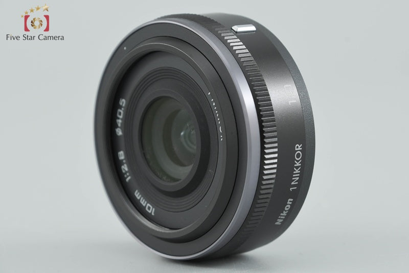 Count 1,687 Nikon 1 V1 Black 10.1 MP Digital SLR Camera 10mm Lens