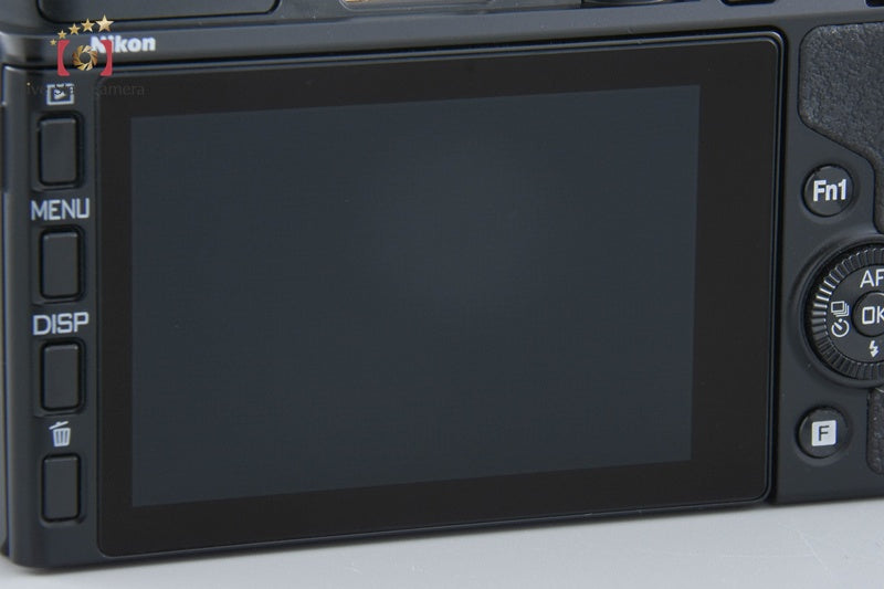 "Count 487" Nikon 1 V3 Black 18.4 MP Digital Camera 10-30 Lens [Excellent]