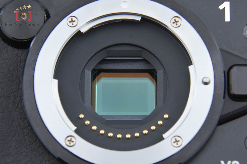 "Count 487" Nikon 1 V3 Black 18.4 MP Digital Camera 10-30 Lens [Excellent]