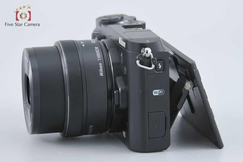 "Count 487" Nikon 1 V3 Black 18.4 MP Digital Camera 10-30 Lens [Excellent]