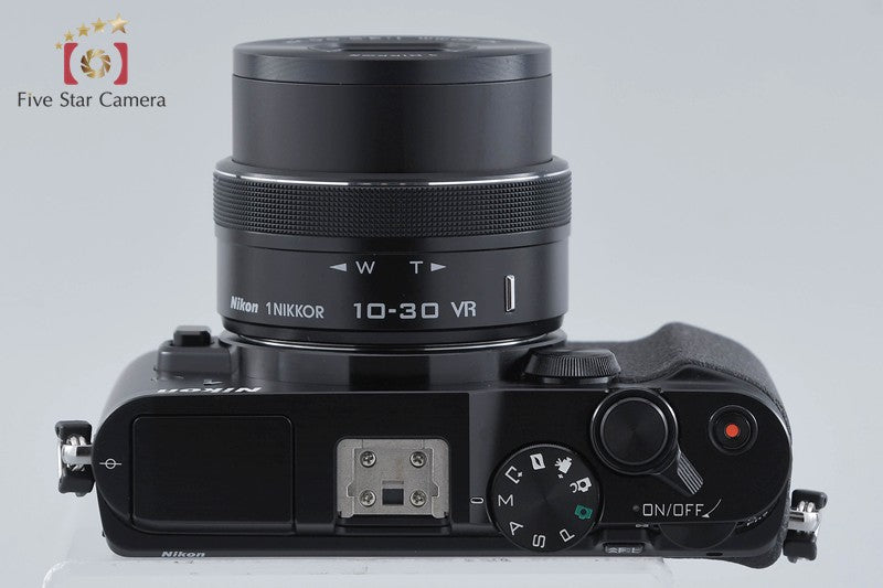 Nikon 1 V3 Black 18.4 MP Digital Camera 10-30 Lens Premium Kit