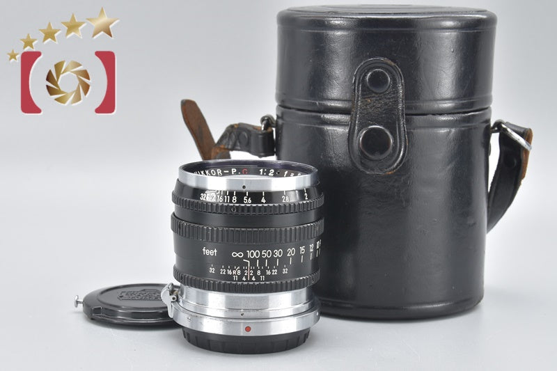 Nikon NIKKOR-P.C 85mm f/2 Black for Nikon S Mount