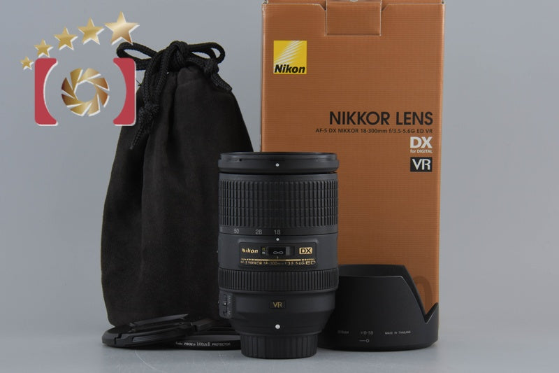 Nikon AF-S DX NIKKOR 18-300mm f/3.5-5.6 G ED VR w/ Box [Excellent]