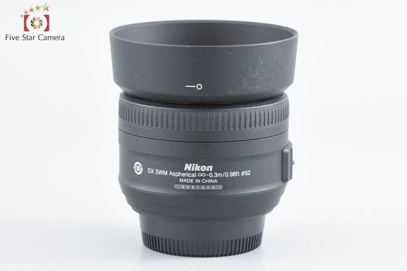 Nikon AF-S DX NIKKOR 35mm f/1.8 G [Near Mint]